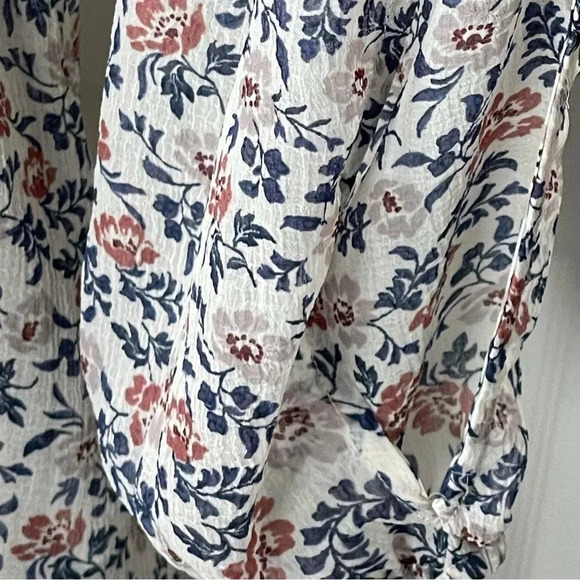 American Eagle Pretty Floral Off Shoulder Top XS - Picture 6 of 8